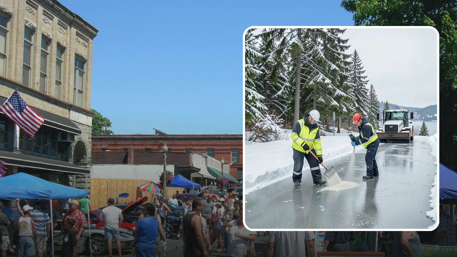 Eco-Friendly Ice Melt in Snohomish, Snohomish County, WA - Eco-friendly ice melt uses lower-impact deicers that protect Puget Sound waterways, soil, and native plantings.