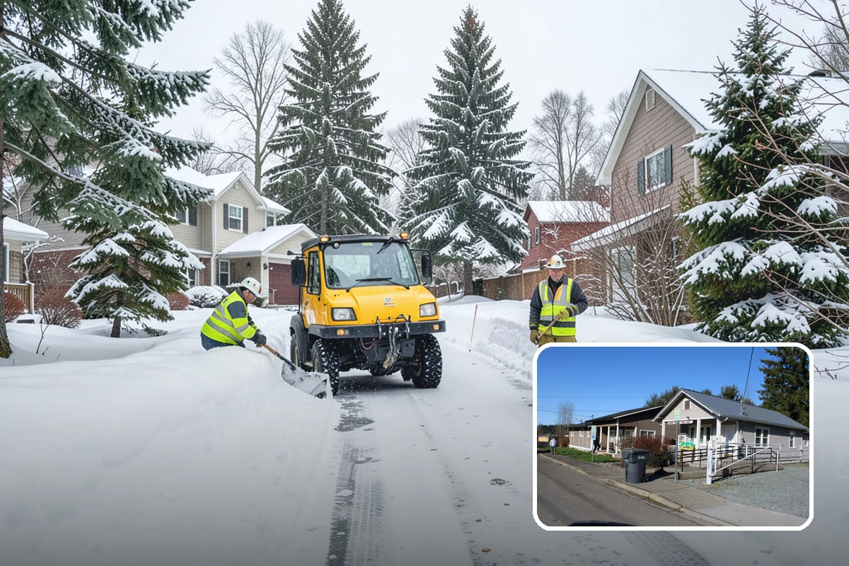 Eco-Friendly Ice Melt in South Prairie, Pierce County, WA - Lower chloride load protects salmon streams and shellfish beds