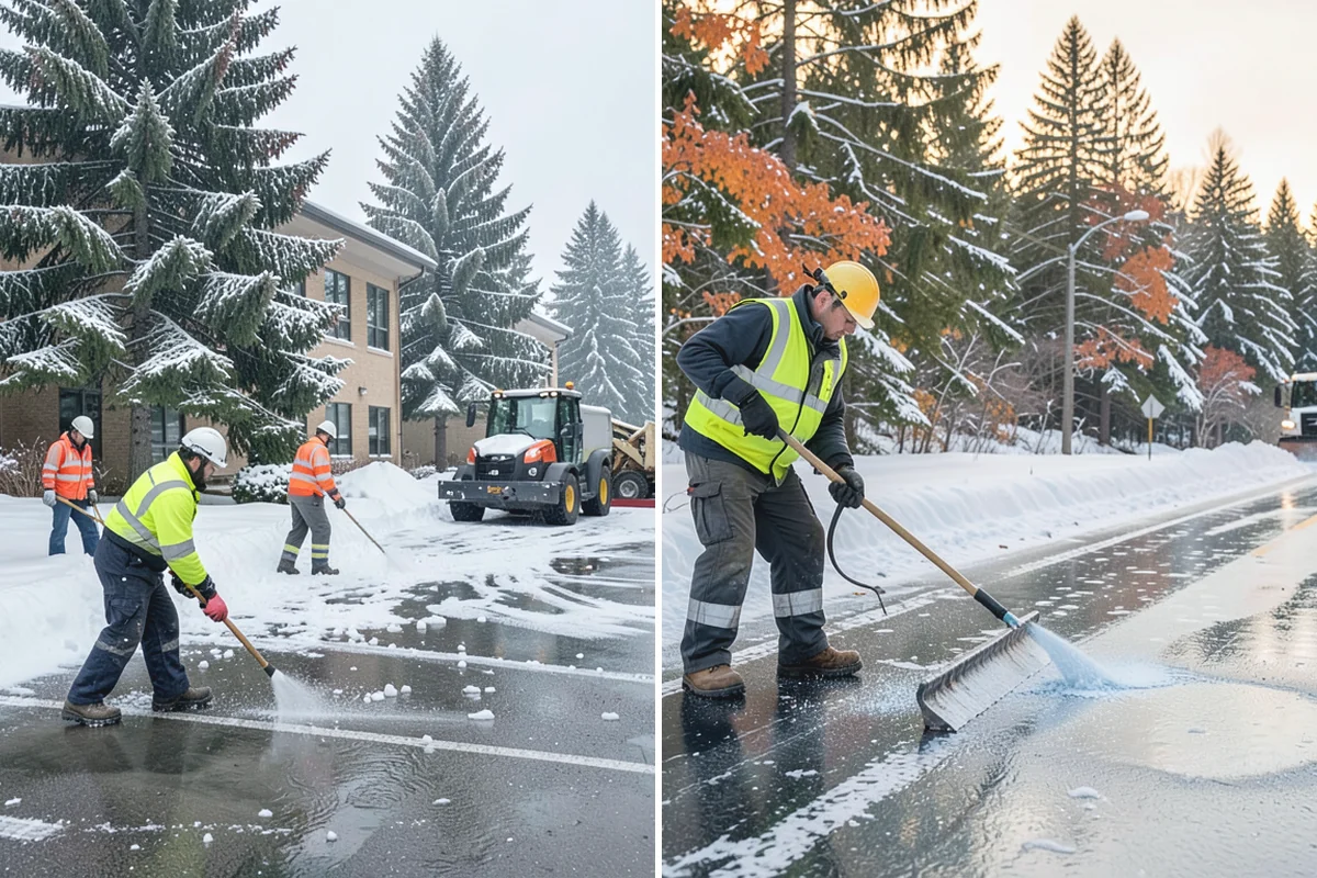 Eco-Friendly Ice Melt in South Prairie, Pierce County, WA - Review the property's environmental goals and nearby waterways