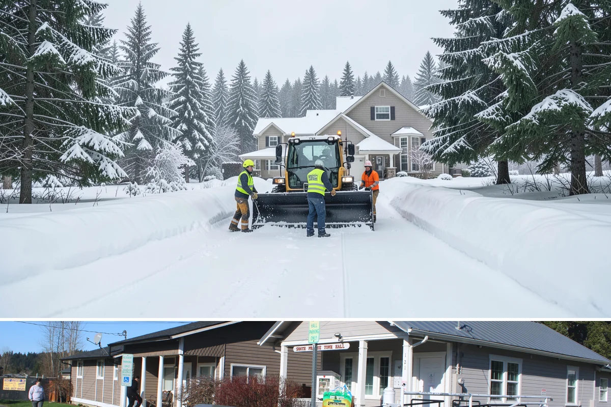 Eco-Friendly Ice Melt in South Prairie, Pierce County, WA - Eco-friendly ice melt is applied throughout the winter on environmentally sensitive properties whenever ice threatens.