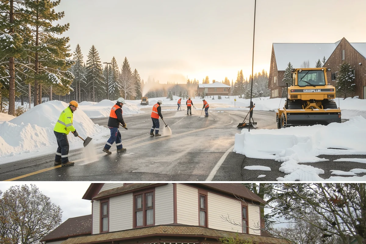 Eco-Friendly Ice Melt in Sumner, Pierce County, WA - Eco-friendly ice melt is applied throughout the winter on environmentally sensitive properties whenever ice threatens.
