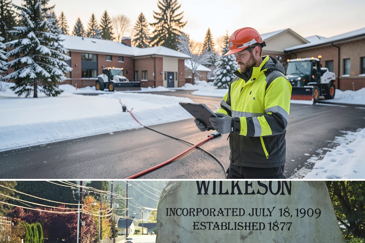 Eco-Friendly Ice Melt in Wilkeson, Pierce County, WA - Eco-friendly ice melt is applied throughout the winter on environmentally sensitive properties whenever ice threatens.