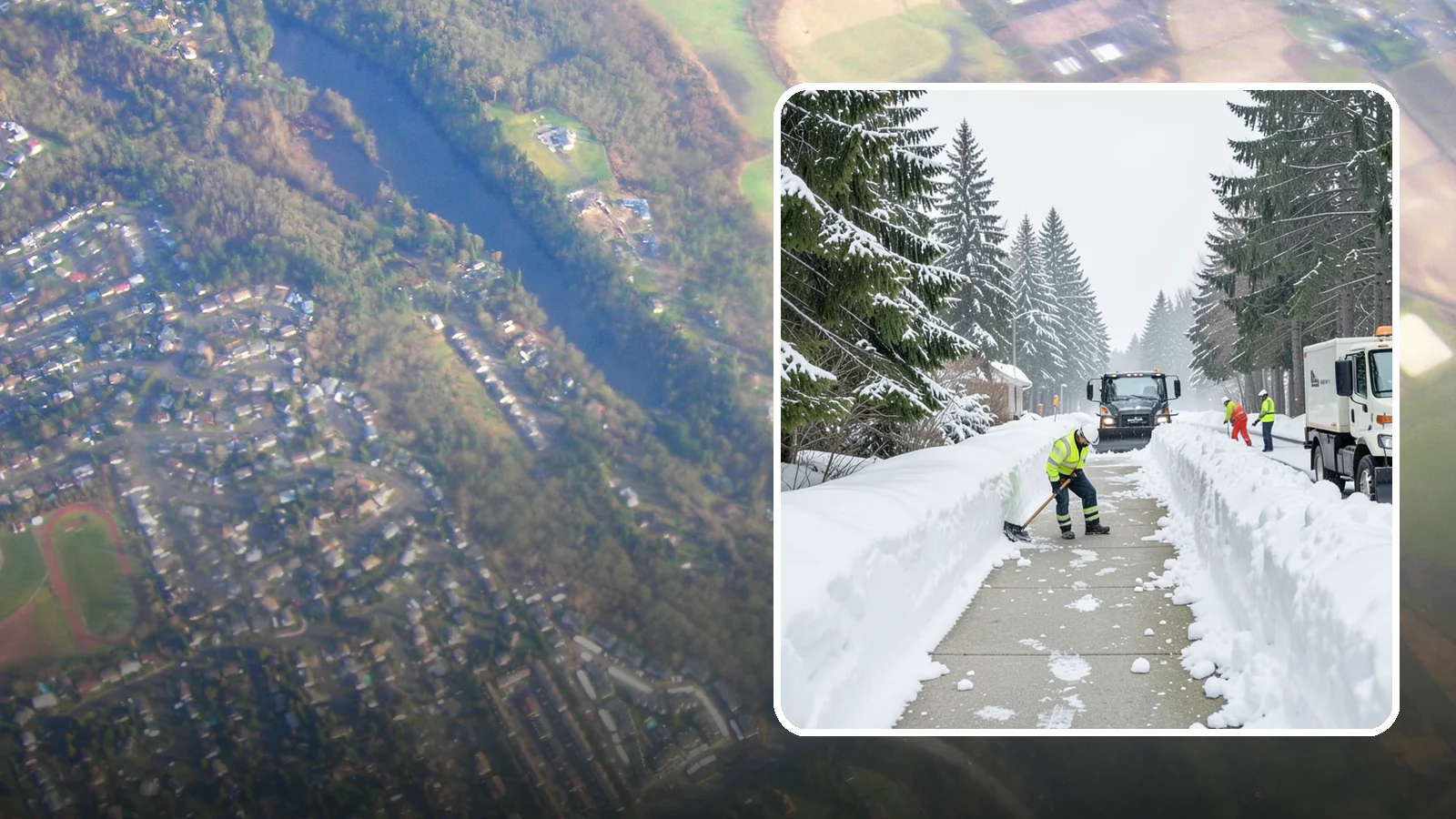 Emergency Access Clearing in Algona, King County, WA - We rapidly clear the critical routes people need to enter and exit your property safely during a snow emergency.