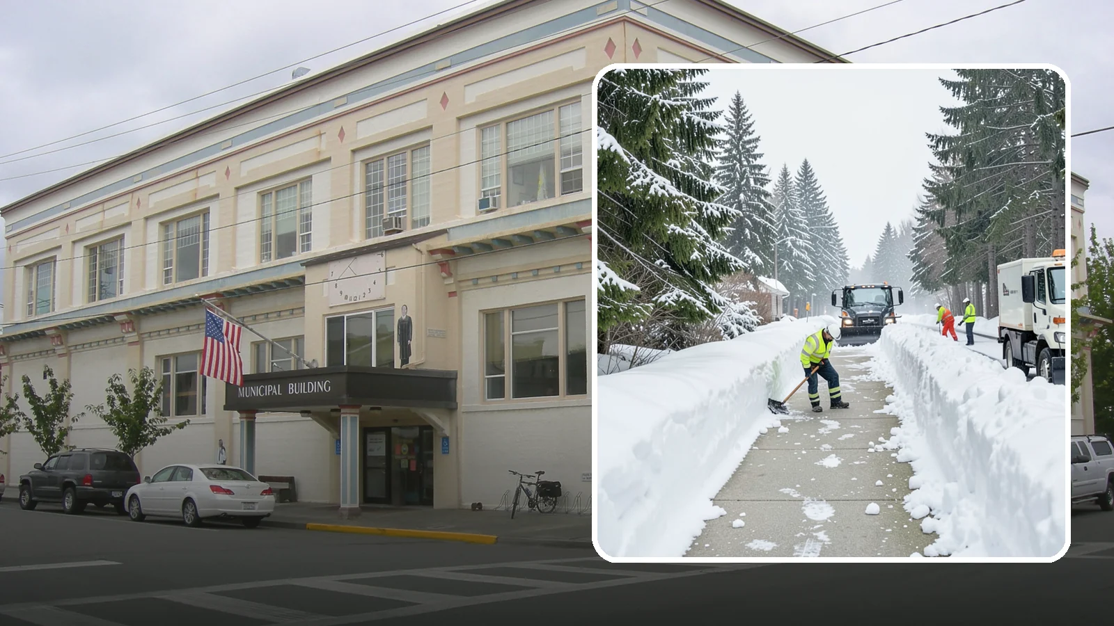 Emergency Access Clearing in Anacortes, Skagit County, WA - We rapidly clear the critical routes people need to enter and exit your property safely during a snow emergency.