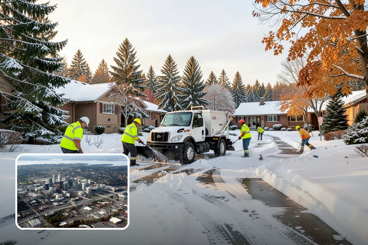 Emergency Access Clearing in Bellevue, King County, WA - Priority clearing of essential entry and exit routes