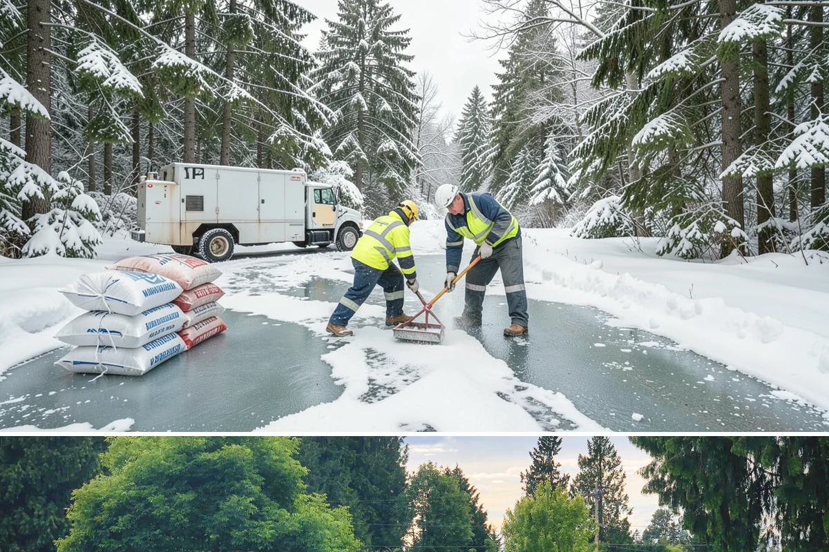 Emergency Access Clearing in Bonney Lake, Pierce County, WA - Access emergencies concentrate during the region's heaviest snow events from December to February.