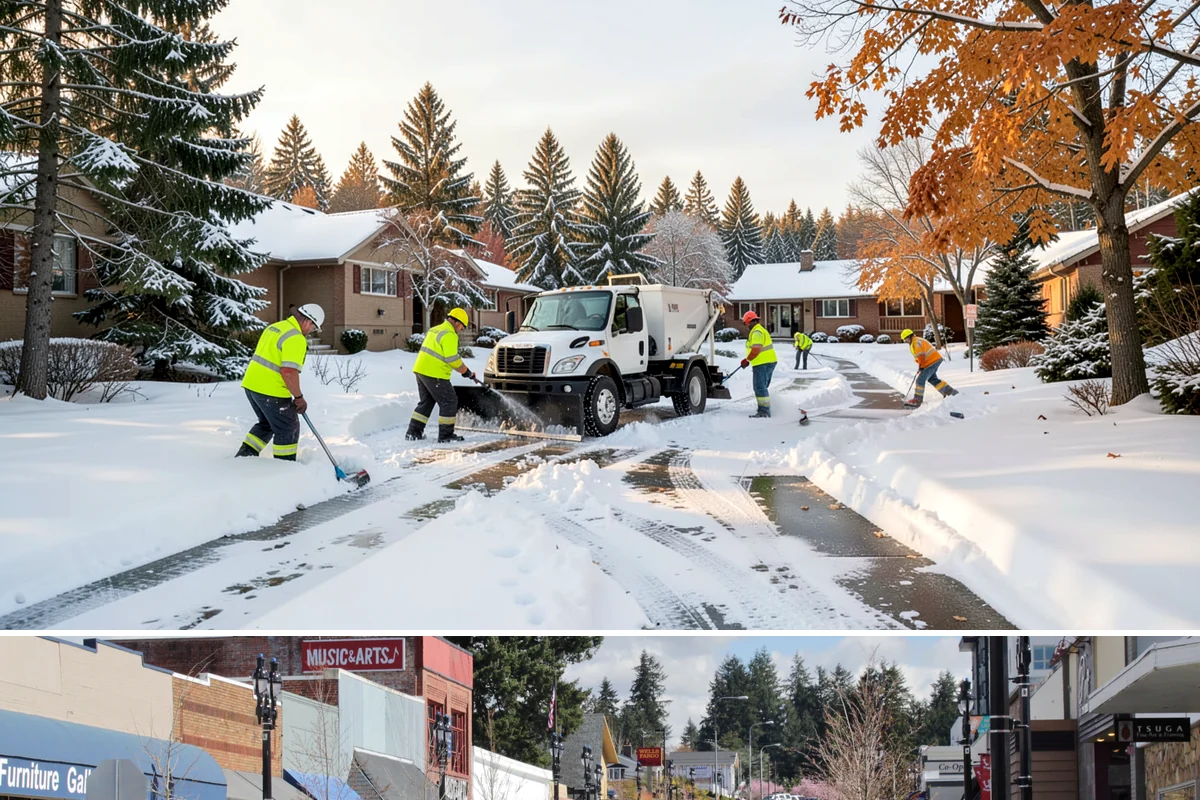 Emergency Access Clearing in Bothell, King County, WA - Access emergencies concentrate during the region's heaviest snow events from December to February.