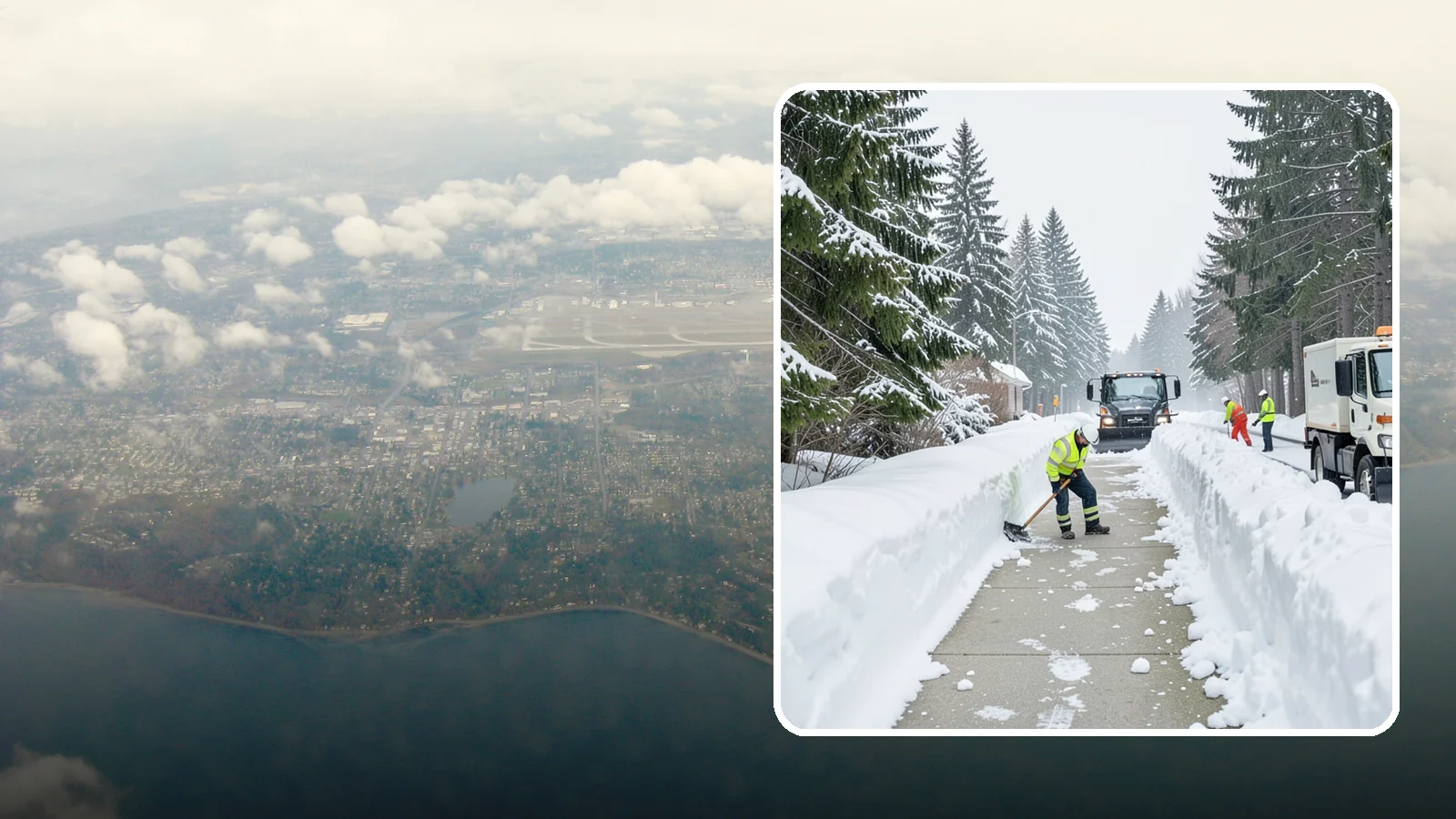 Emergency Access Clearing in Burien, King County, WA - We rapidly clear the critical routes people need to enter and exit your property safely during a snow emergency.