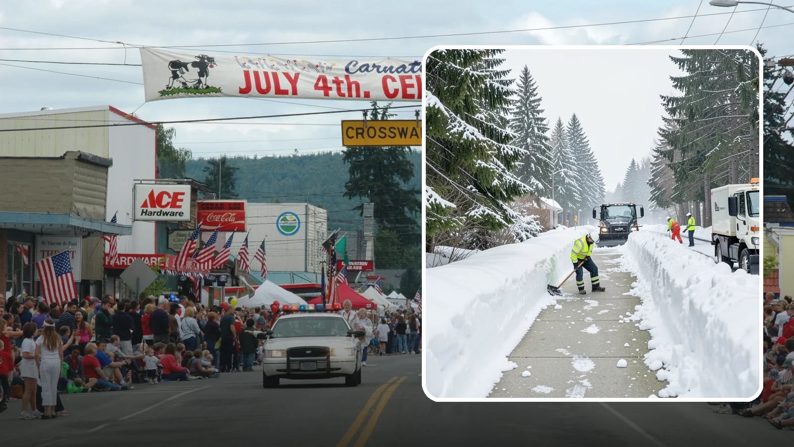 Emergency Access Clearing in Carnation, King County, WA - We rapidly clear the critical routes people need to enter and exit your property safely during a snow emergency.