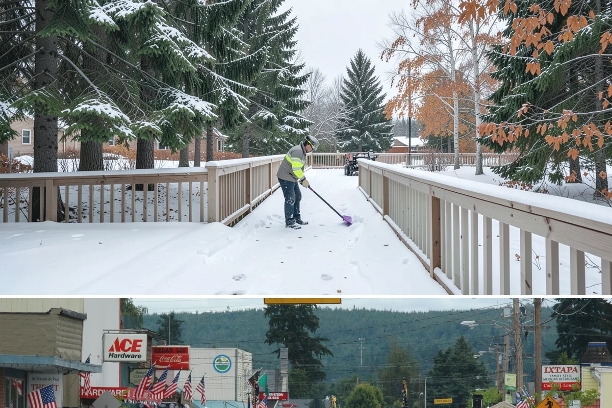 Emergency Access Clearing in Carnation, King County, WA - Access emergencies concentrate during the region's heaviest snow events from December to February.