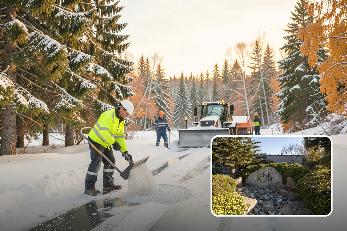 Emergency Access Clearing in Clyde Hill, King County, WA - Priority clearing of essential entry and exit routes