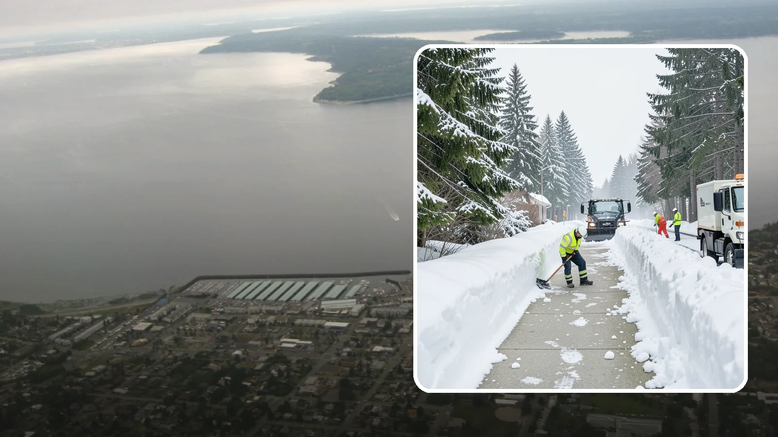 Emergency Access Clearing in Des Moines, King County, WA - We rapidly clear the critical routes people need to enter and exit your property safely during a snow emergency.