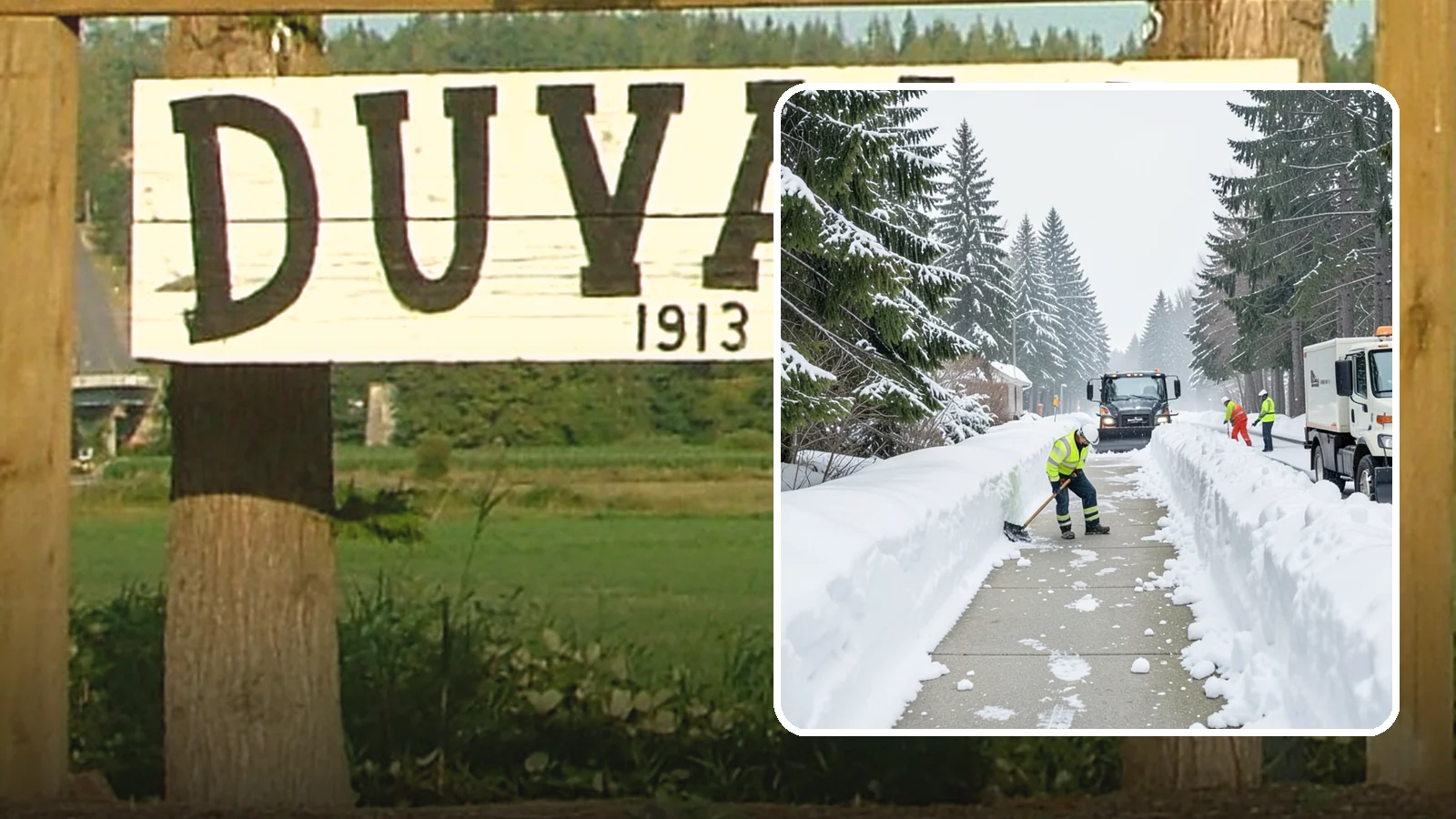 Emergency Access Clearing in Duvall, King County, WA - We rapidly clear the critical routes people need to enter and exit your property safely during a snow emergency.