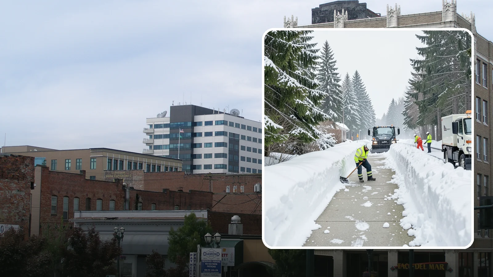 Emergency Access Clearing in Everett, Snohomish County, WA - We rapidly clear the critical routes people need to enter and exit your property safely during a snow emergency.