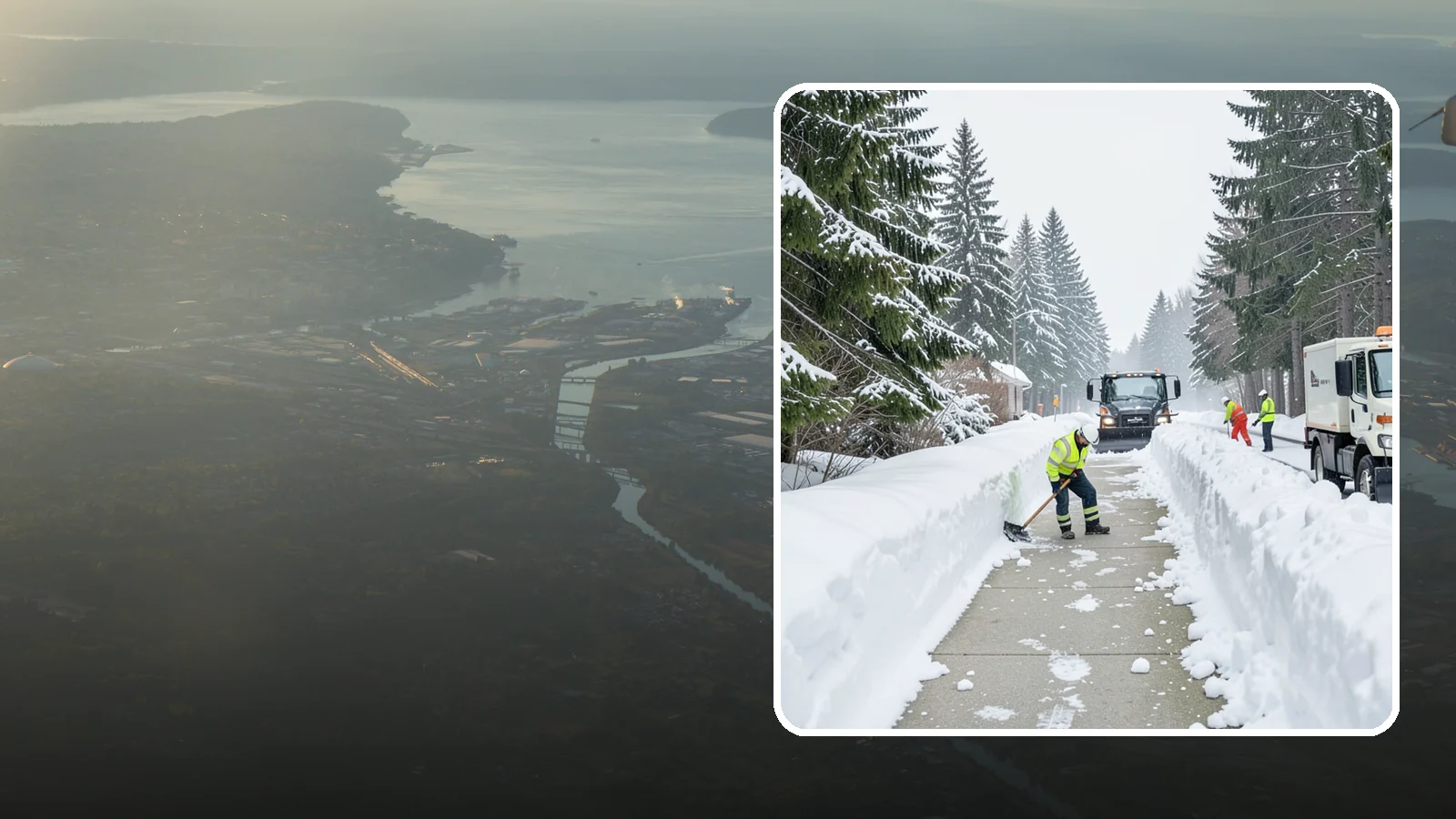 Emergency Access Clearing in Fife, Pierce County, WA - We rapidly clear the critical routes people need to enter and exit your property safely during a snow emergency.