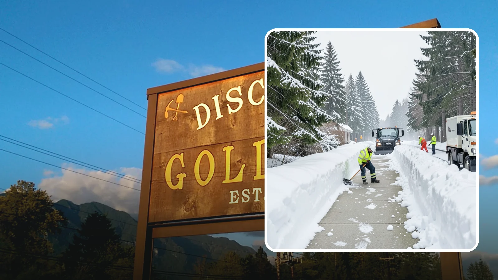Emergency Access Clearing in Gold Bar, Snohomish County, WA - We rapidly clear the critical routes people need to enter and exit your property safely during a snow emergency.
