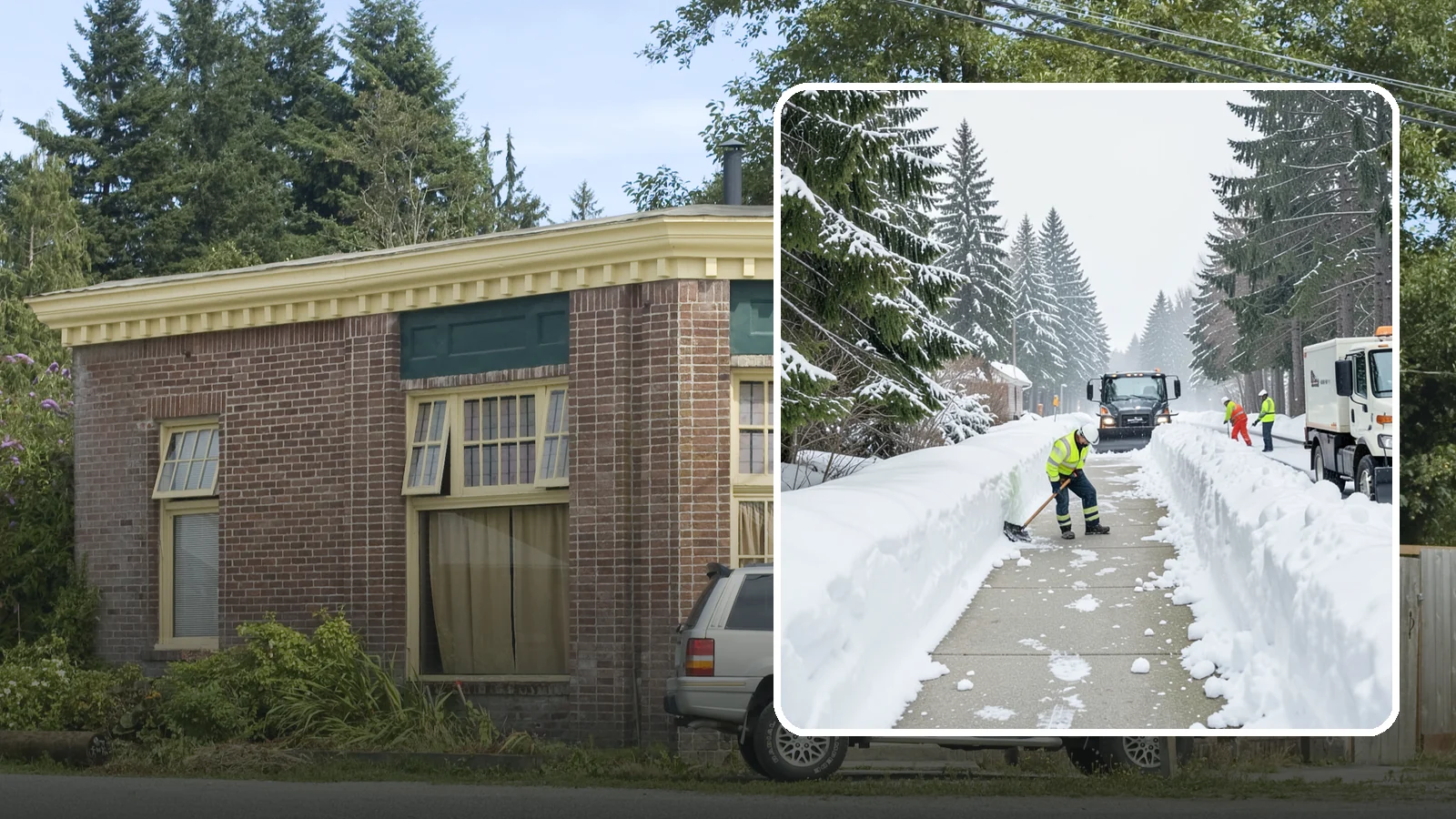 Emergency Access Clearing in Hamilton, Skagit County, WA - We rapidly clear the critical routes people need to enter and exit your property safely during a snow emergency.