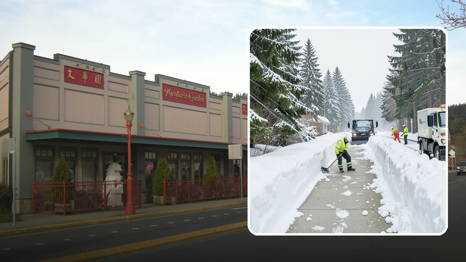 Emergency Access Clearing in Issaquah, King County, WA - We rapidly clear the critical routes people need to enter and exit your property safely during a snow emergency.