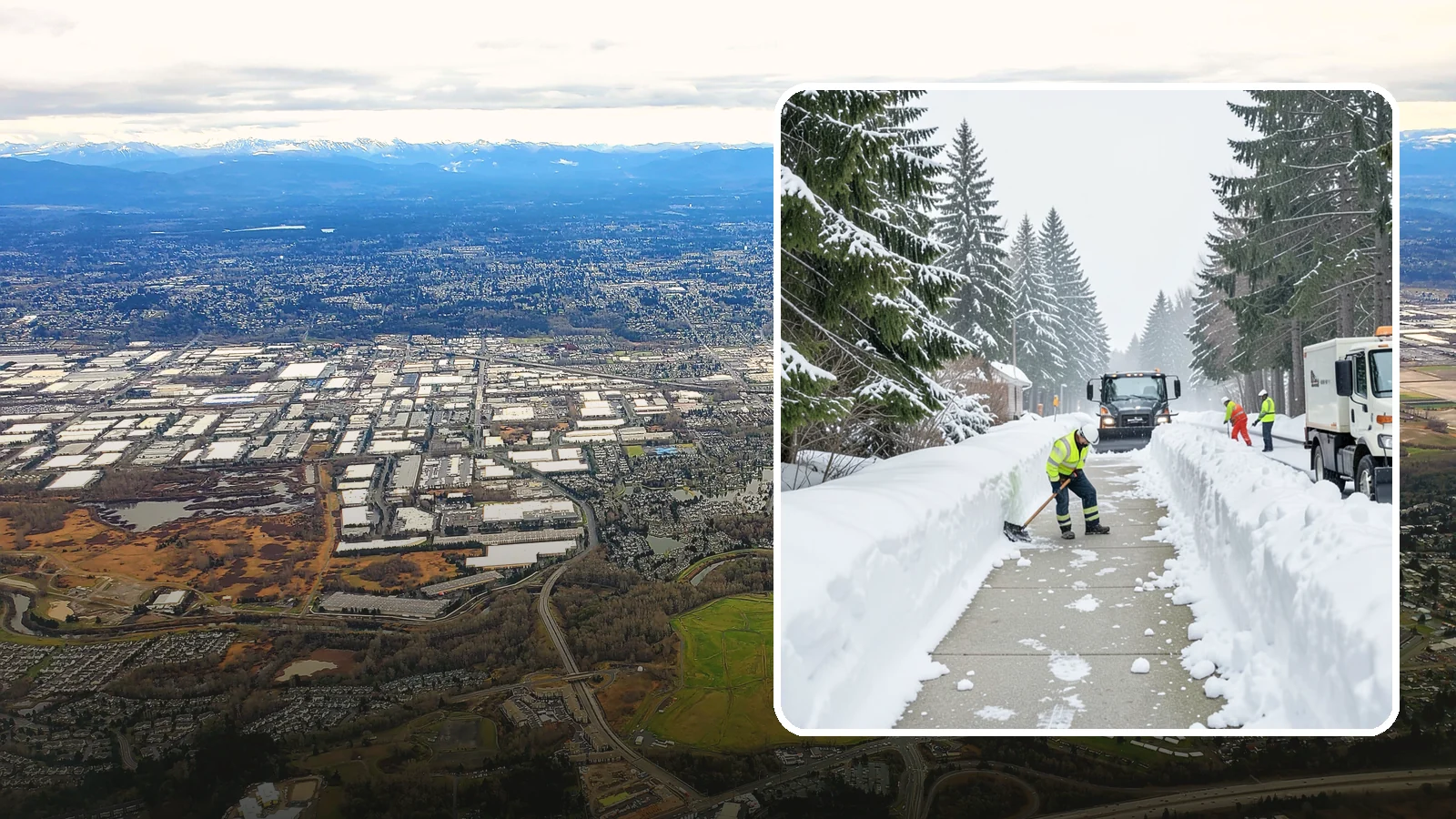 Emergency Access Clearing in Kent, King County, WA - We rapidly clear the critical routes people need to enter and exit your property safely during a snow emergency.