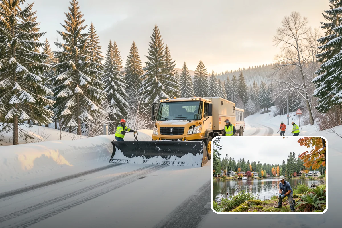 Emergency Access Clearing in La Conner, Skagit County, WA - Priority clearing of essential entry and exit routes