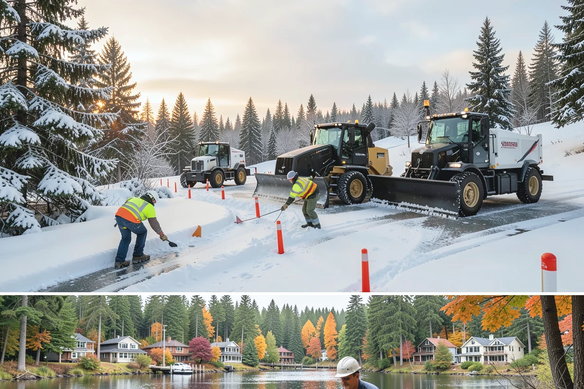 Emergency Access Clearing in La Conner, Skagit County, WA - Access emergencies concentrate during the region's heaviest snow events from December to February.