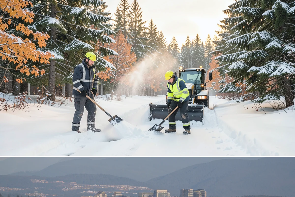 Emergency Access Clearing in Medina, King County, WA - Access emergencies concentrate during the region's heaviest snow events from December to February.