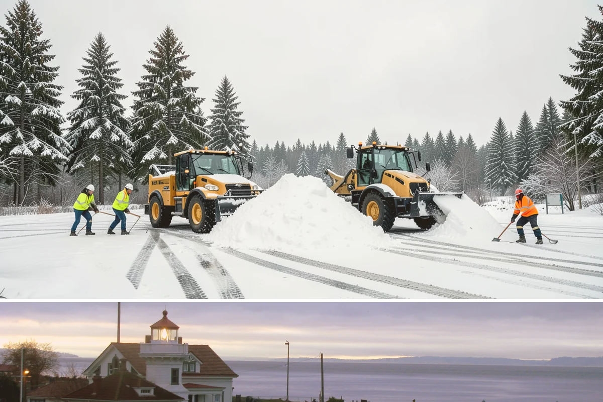 Emergency Access Clearing in Mukilteo, Snohomish County, WA - Access emergencies concentrate during the region's heaviest snow events from December to February.