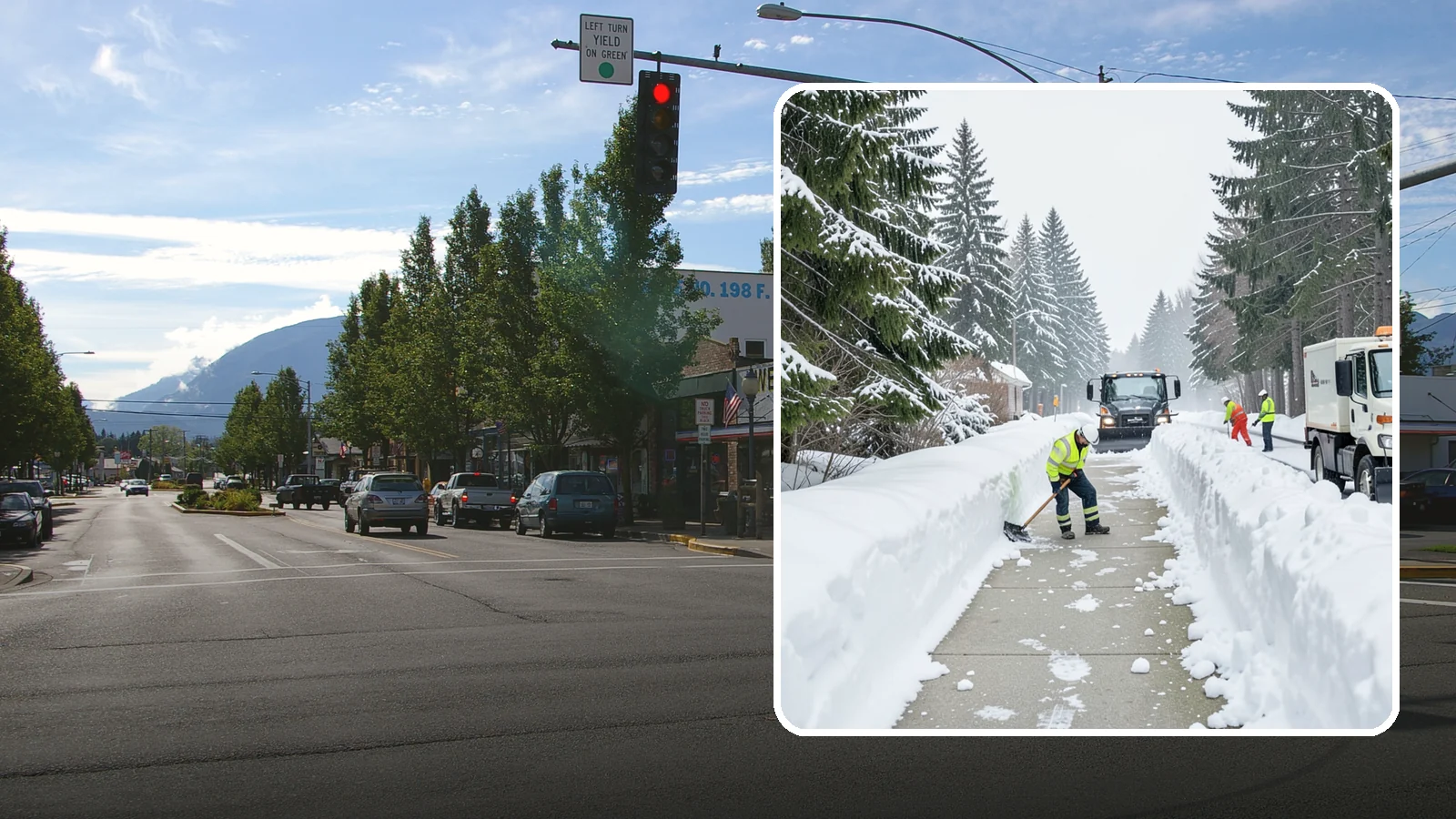 Emergency Access Clearing in North Bend, King County, WA - We rapidly clear the critical routes people need to enter and exit your property safely during a snow emergency.