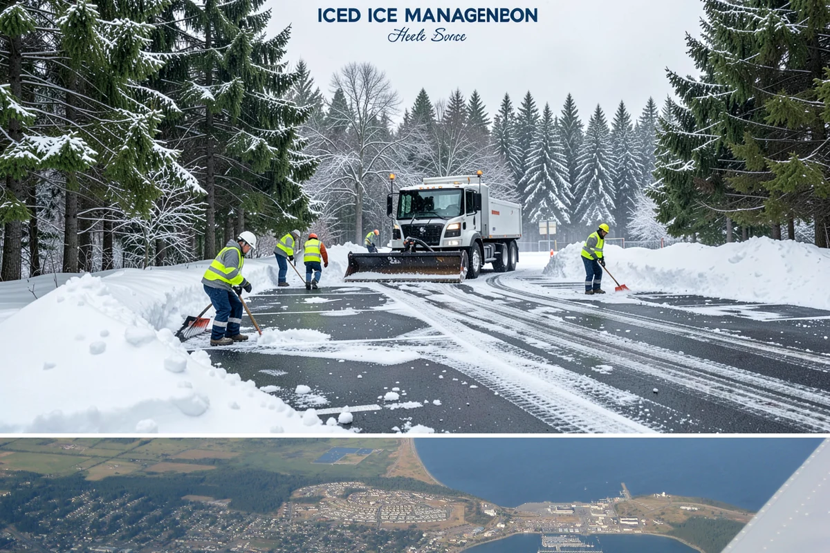 Emergency Access Clearing in Oak Harbor, Island County, WA - Access emergencies concentrate during the region's heaviest snow events from December to February.