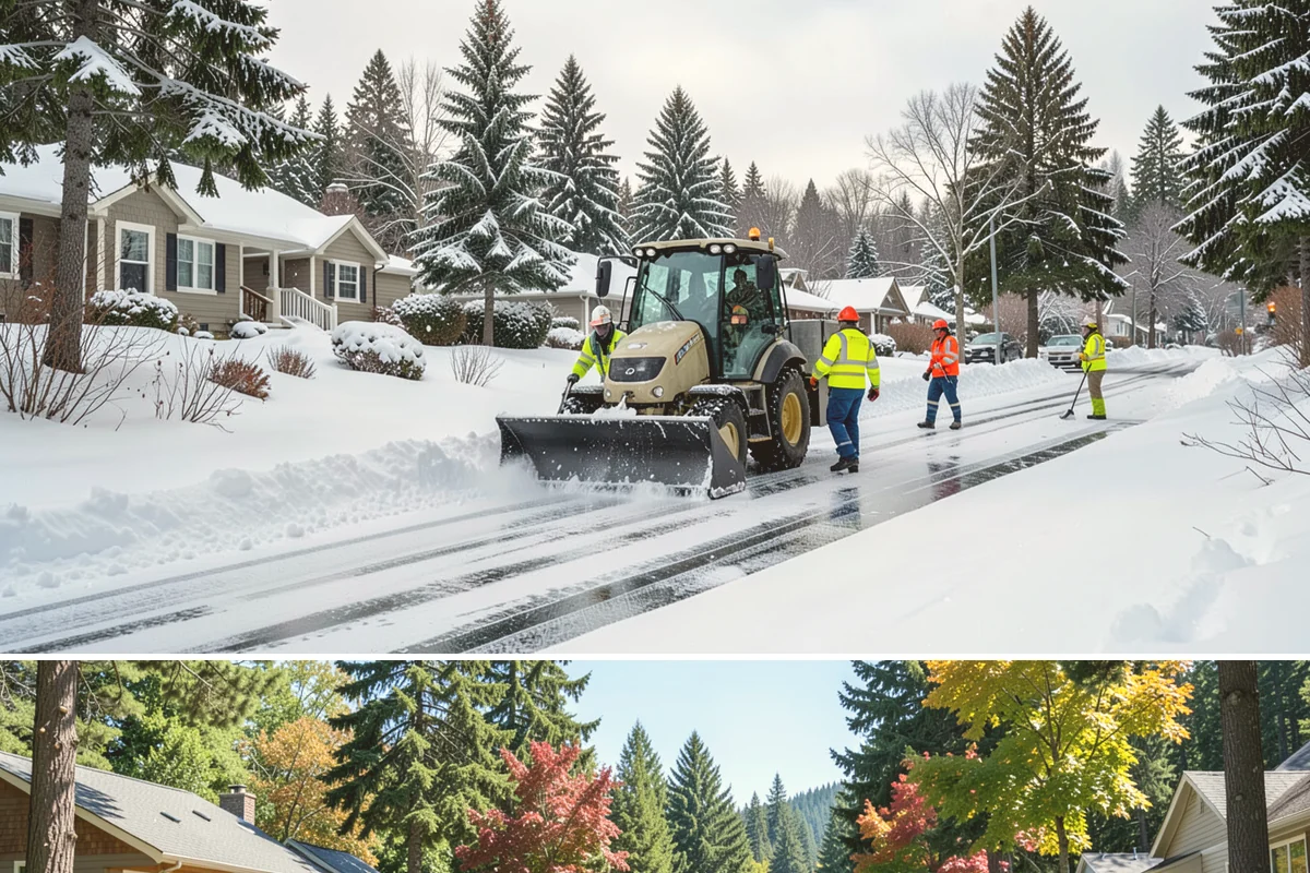 Emergency Access Clearing in Orting, Pierce County, WA - Access emergencies concentrate during the region's heaviest snow events from December to February.