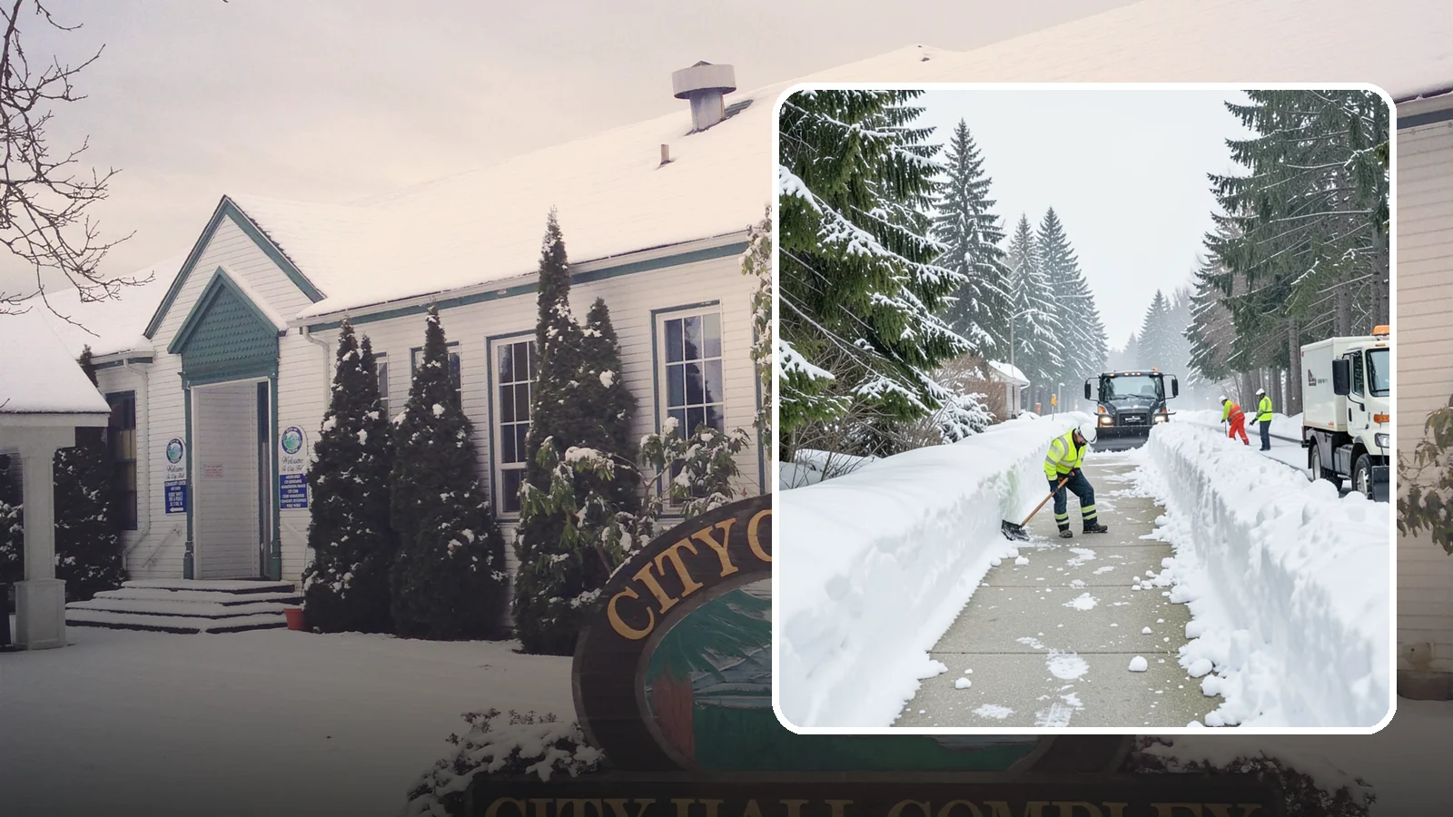 Emergency Access Clearing in Pacific, King County, WA - We rapidly clear the critical routes people need to enter and exit your property safely during a snow emergency.