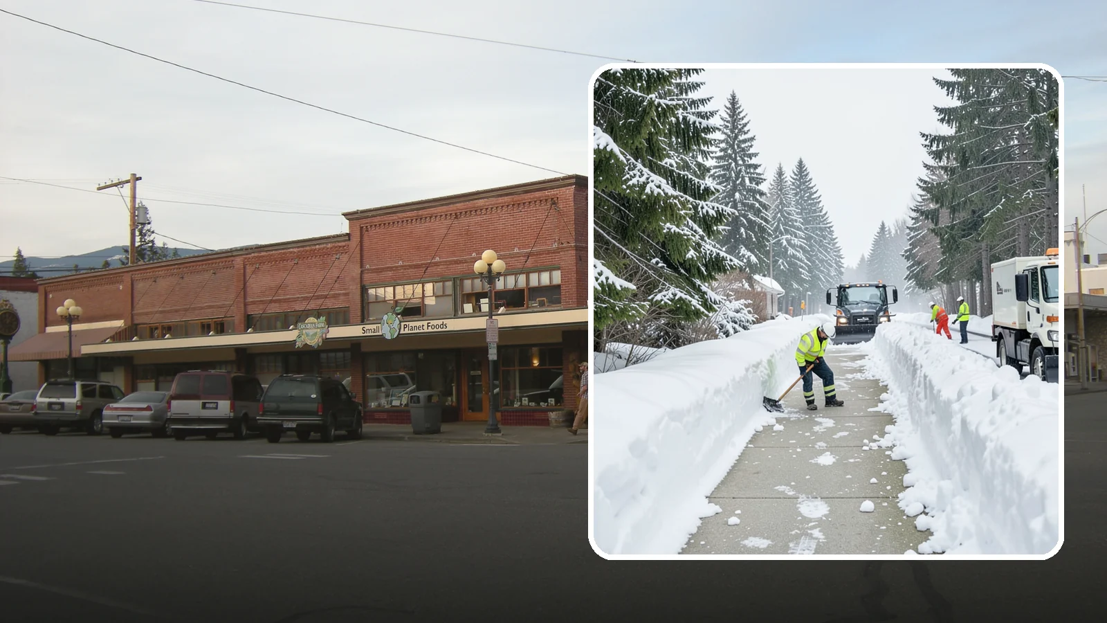 Emergency Access Clearing in Sedro-Woolley, Skagit County, WA - We rapidly clear the critical routes people need to enter and exit your property safely during a snow emergency.