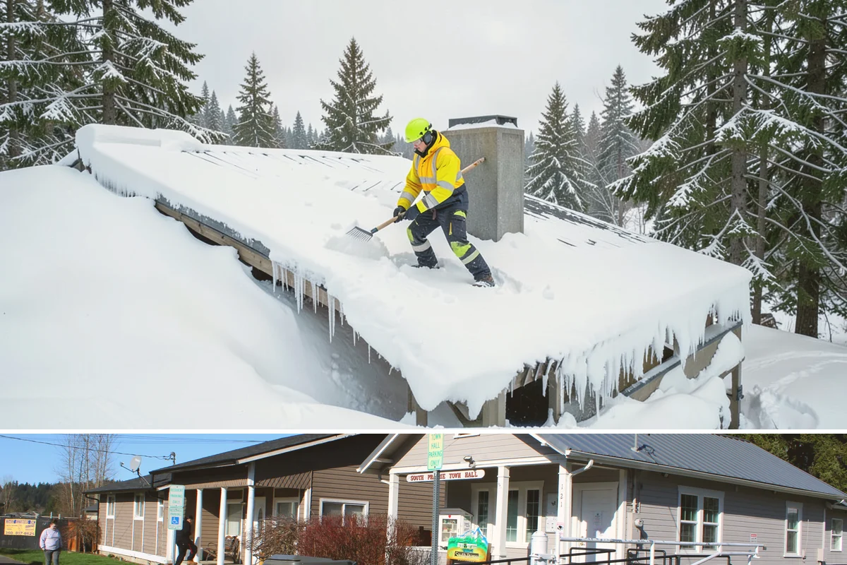 Emergency Access Clearing in South Prairie, Pierce County, WA - Access emergencies concentrate during the region's heaviest snow events from December to February.
