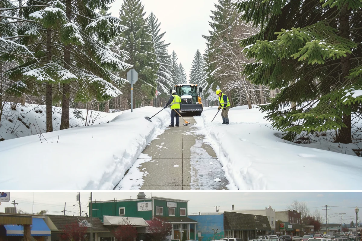 Emergency Access Clearing in Stanwood, Snohomish County, WA - Access emergencies concentrate during the region's heaviest snow events from December to February.
