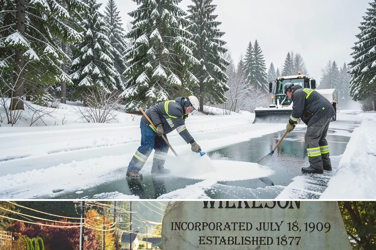 Emergency Access Clearing in Wilkeson, Pierce County, WA - Access emergencies concentrate during the region's heaviest snow events from December to February.