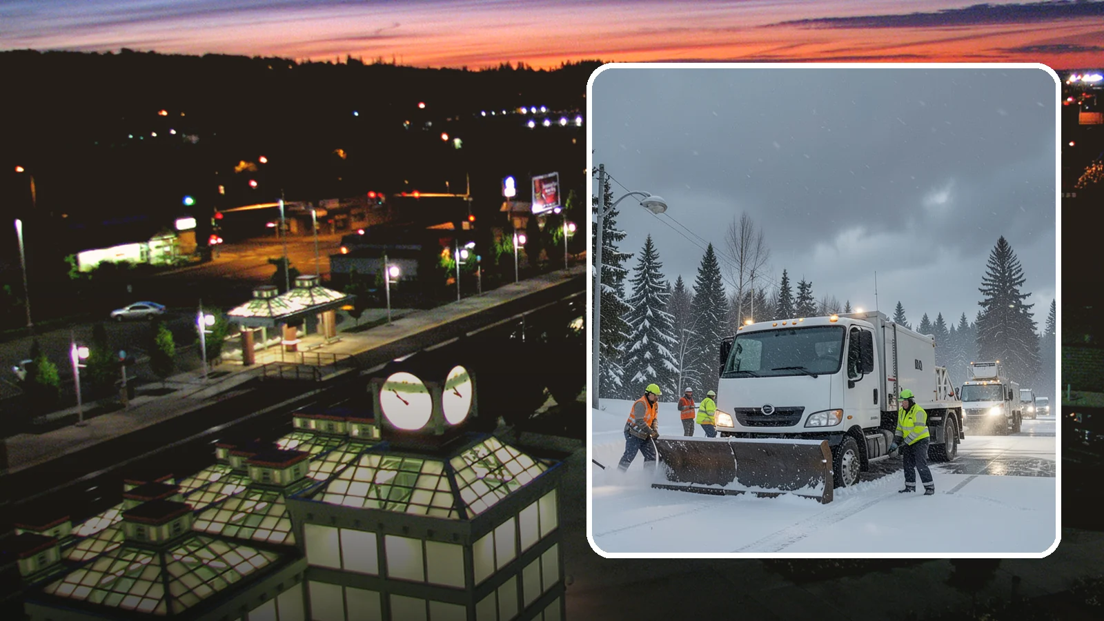 Emergency Commercial Snow Removal in Auburn, King County, WA - Get rapid, on-call snow and ice response when an unexpected storm threatens to shut down your commercial property.
