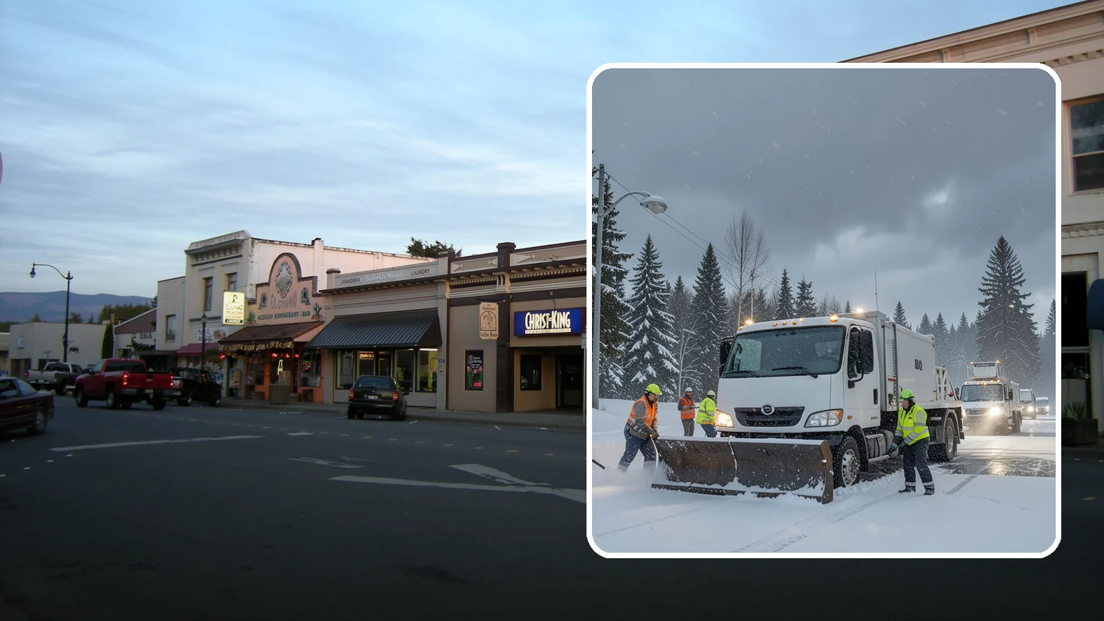Emergency Commercial Snow Removal in Burlington, Skagit County, WA - Get rapid, on-call snow and ice response when an unexpected storm threatens to shut down your commercial property.