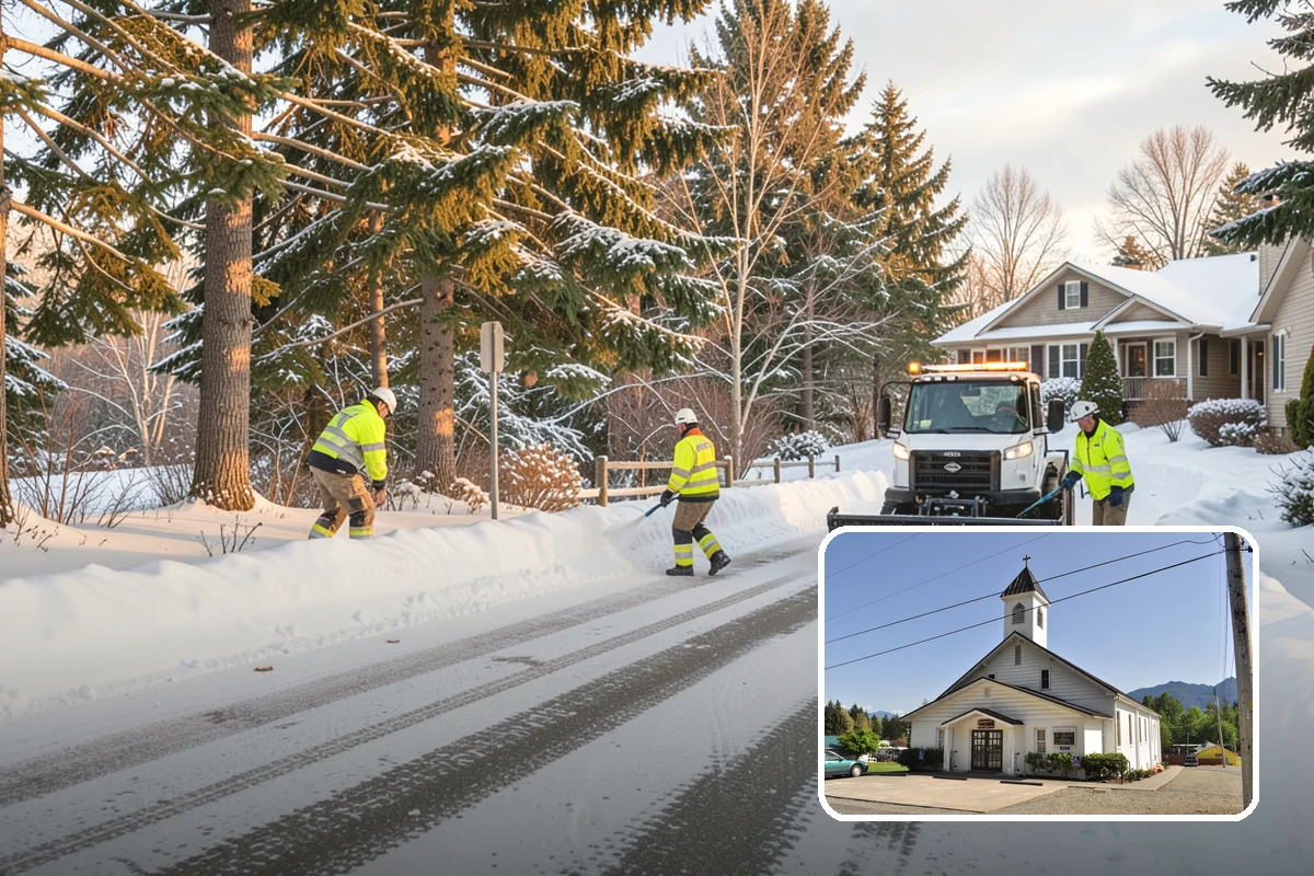 Emergency Commercial Snow Removal in Concrete, Skagit County, WA - Rapid mobilization for unexpected storms