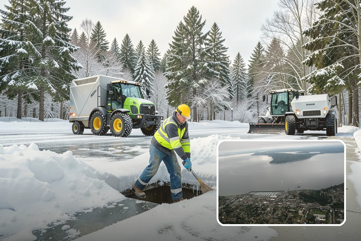 Emergency Commercial Snow Removal in Des Moines, King County, WA - Rapid mobilization for unexpected storms