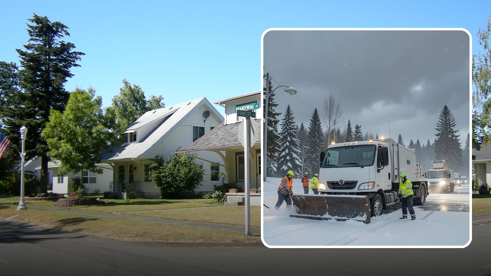 Emergency Commercial Snow Removal in DuPont, Pierce County, WA - Get rapid, on-call snow and ice response when an unexpected storm threatens to shut down your commercial property.
