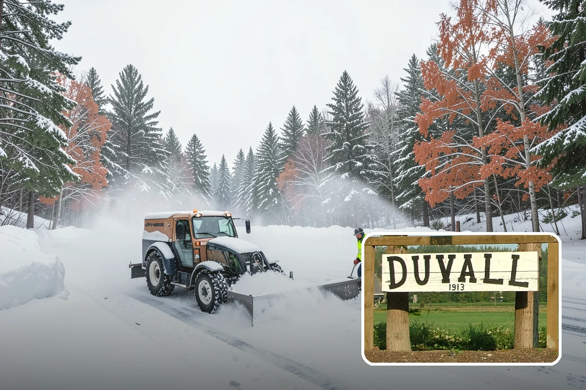 Emergency Commercial Snow Removal in Duvall, King County, WA - Rapid mobilization for unexpected storms