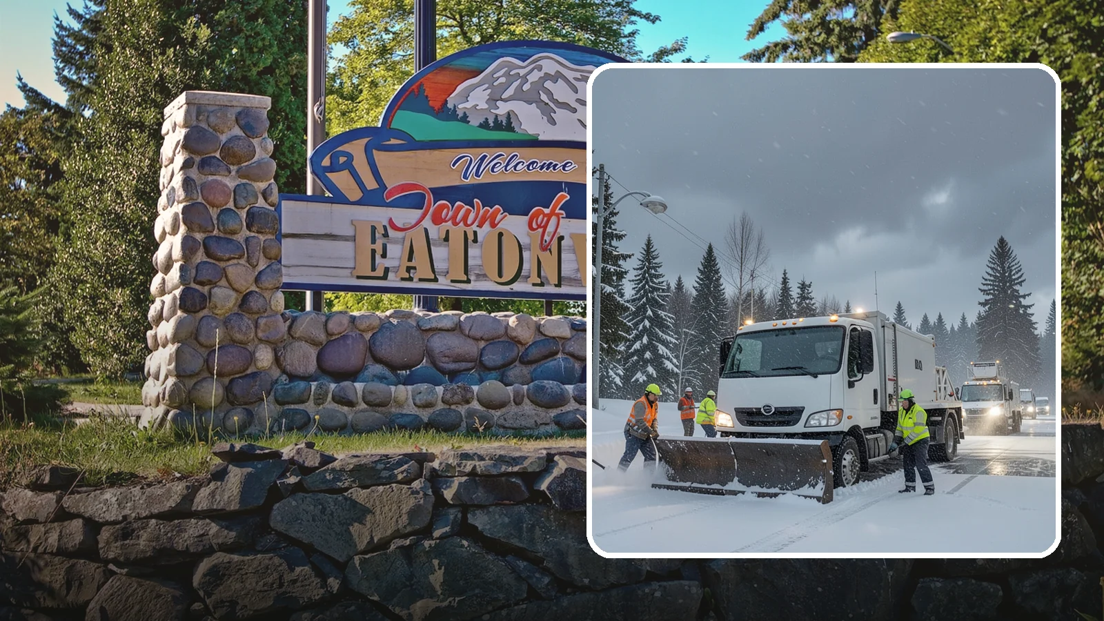 Emergency Commercial Snow Removal in Eatonville, Pierce County, WA - Get rapid, on-call snow and ice response when an unexpected storm threatens to shut down your commercial property.