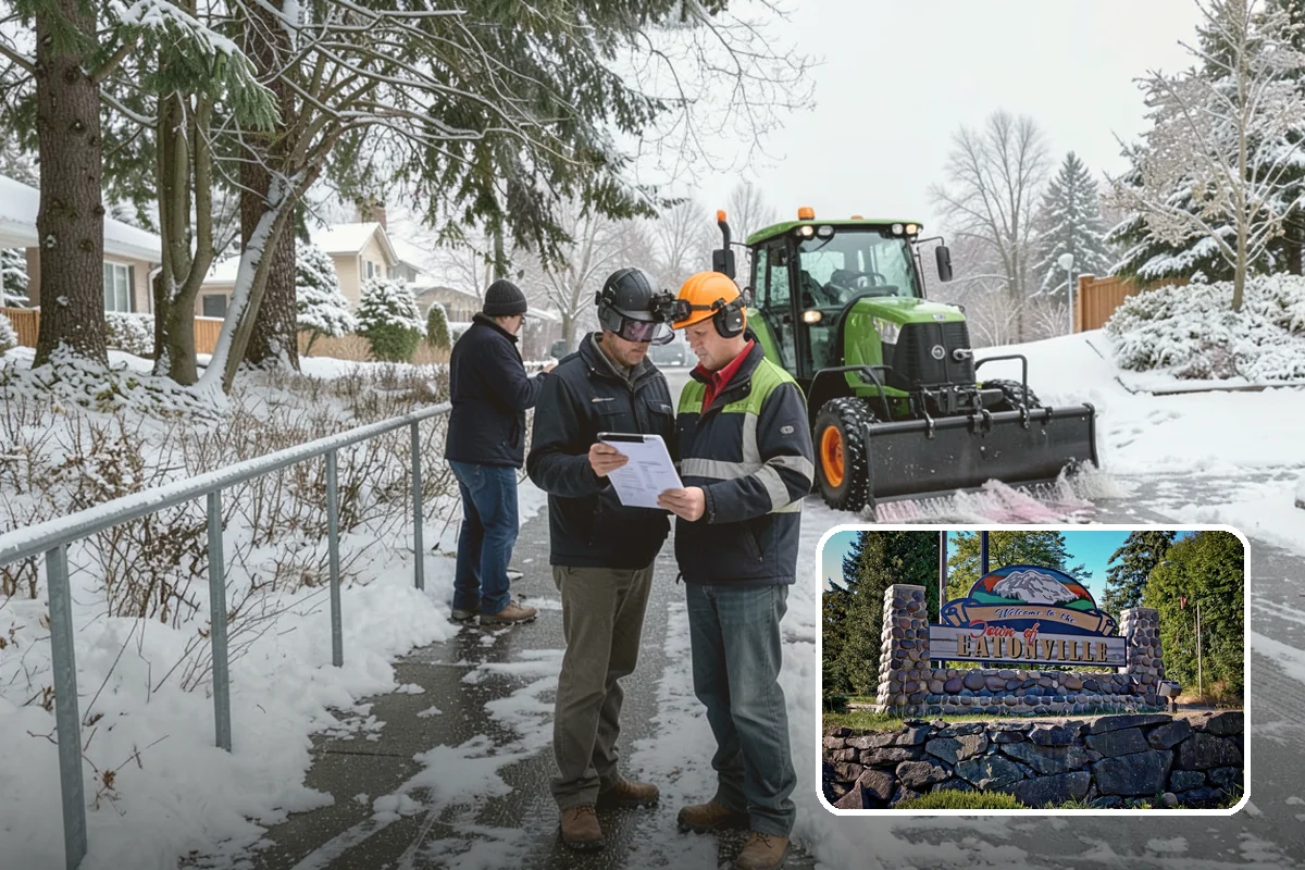 Emergency Commercial Snow Removal in Eatonville, Pierce County, WA - Rapid mobilization for unexpected storms