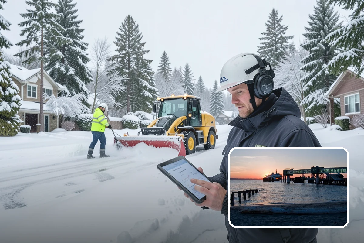 Emergency Commercial Snow Removal in Edmonds, Snohomish County, WA - Rapid mobilization for unexpected storms