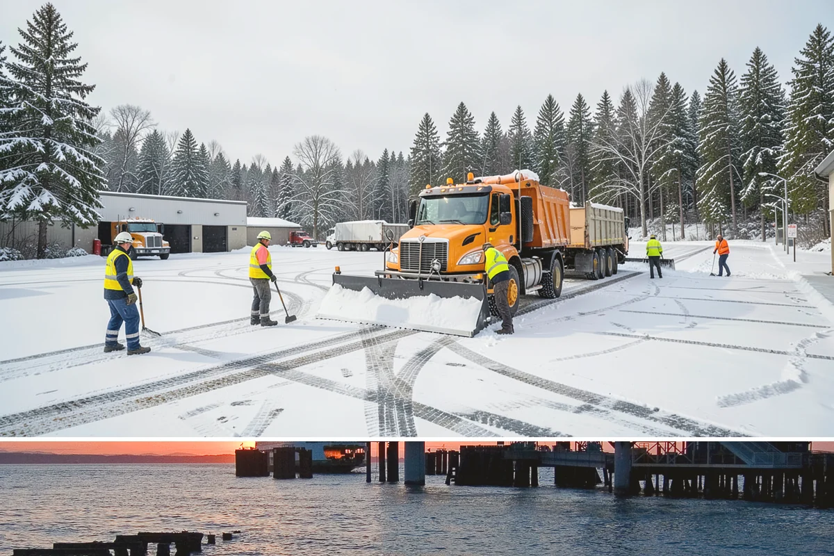 Emergency Commercial Snow Removal in Edmonds, Snohomish County, WA - Emergency response is most in demand during sudden December and January cold snaps that outpace forecasts across the region.