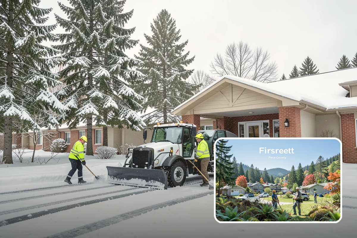 Emergency Commercial Snow Removal in Fircrest, Pierce County, WA - Rapid mobilization for unexpected storms