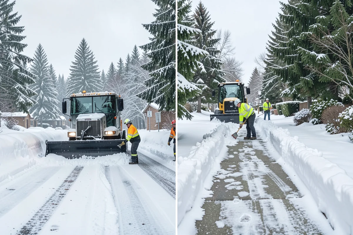 Emergency Commercial Snow Removal in Gold Bar, Snohomish County, WA - Take your emergency call and confirm the critical access points