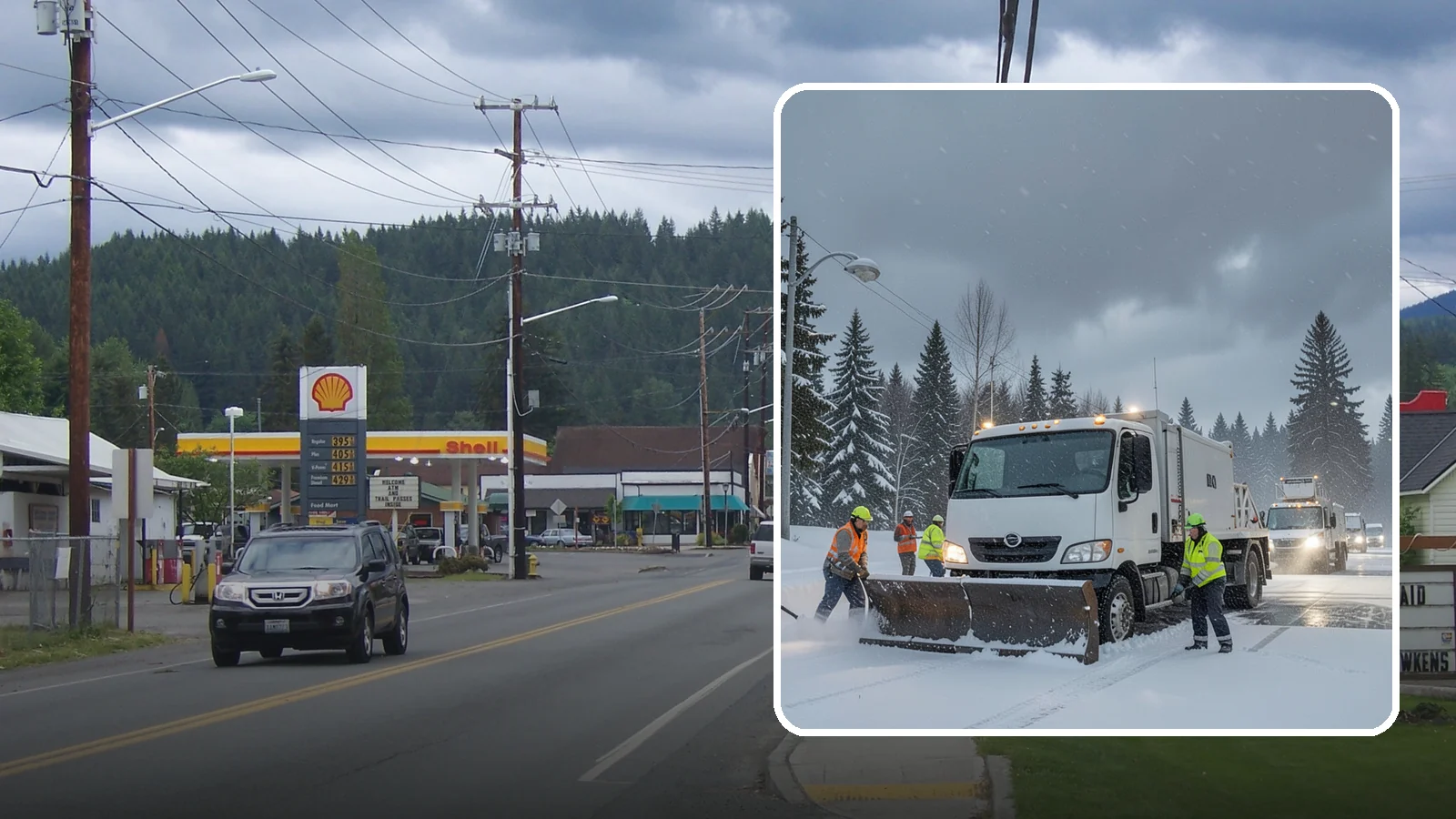 Emergency Commercial Snow Removal in Granite Falls, Snohomish County, WA - Get rapid, on-call snow and ice response when an unexpected storm threatens to shut down your commercial property.