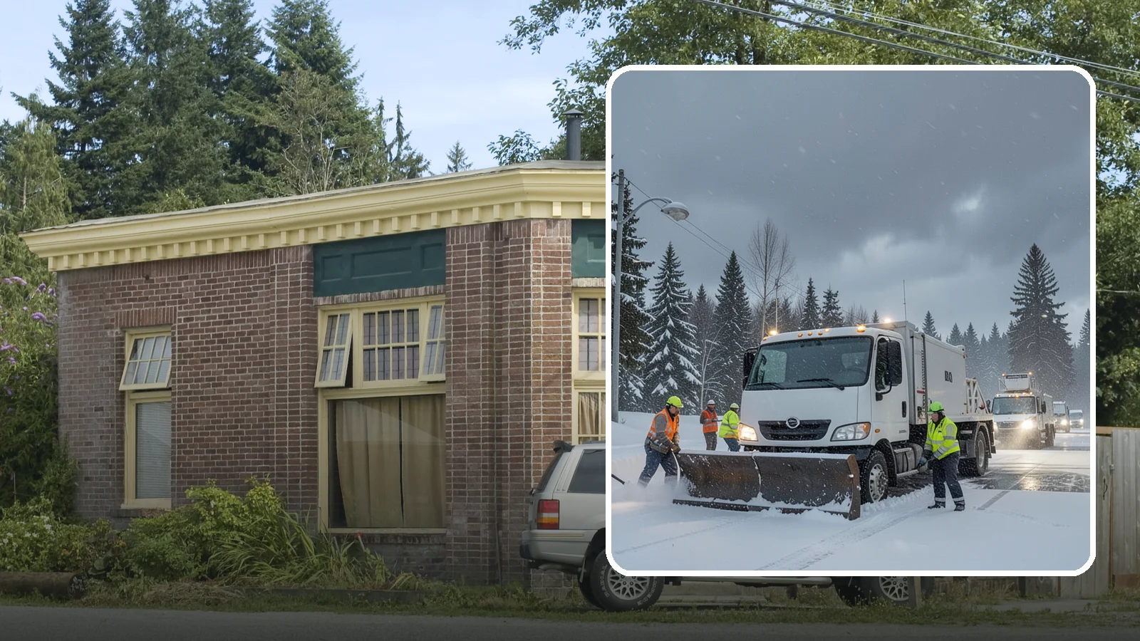 Emergency Commercial Snow Removal in Hamilton, Skagit County, WA - Get rapid, on-call snow and ice response when an unexpected storm threatens to shut down your commercial property.