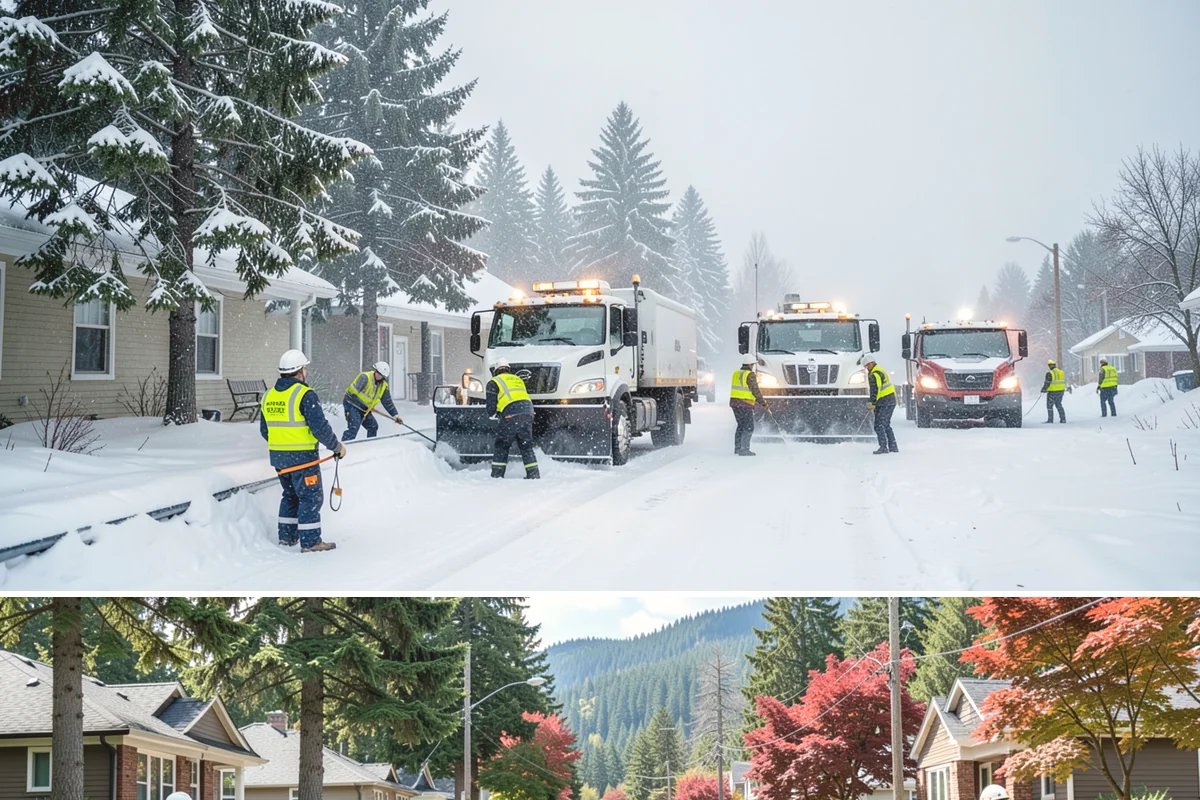 Emergency Commercial Snow Removal in Hunts Point, King County, WA - Emergency response is most in demand during sudden December and January cold snaps that outpace forecasts across the region.
